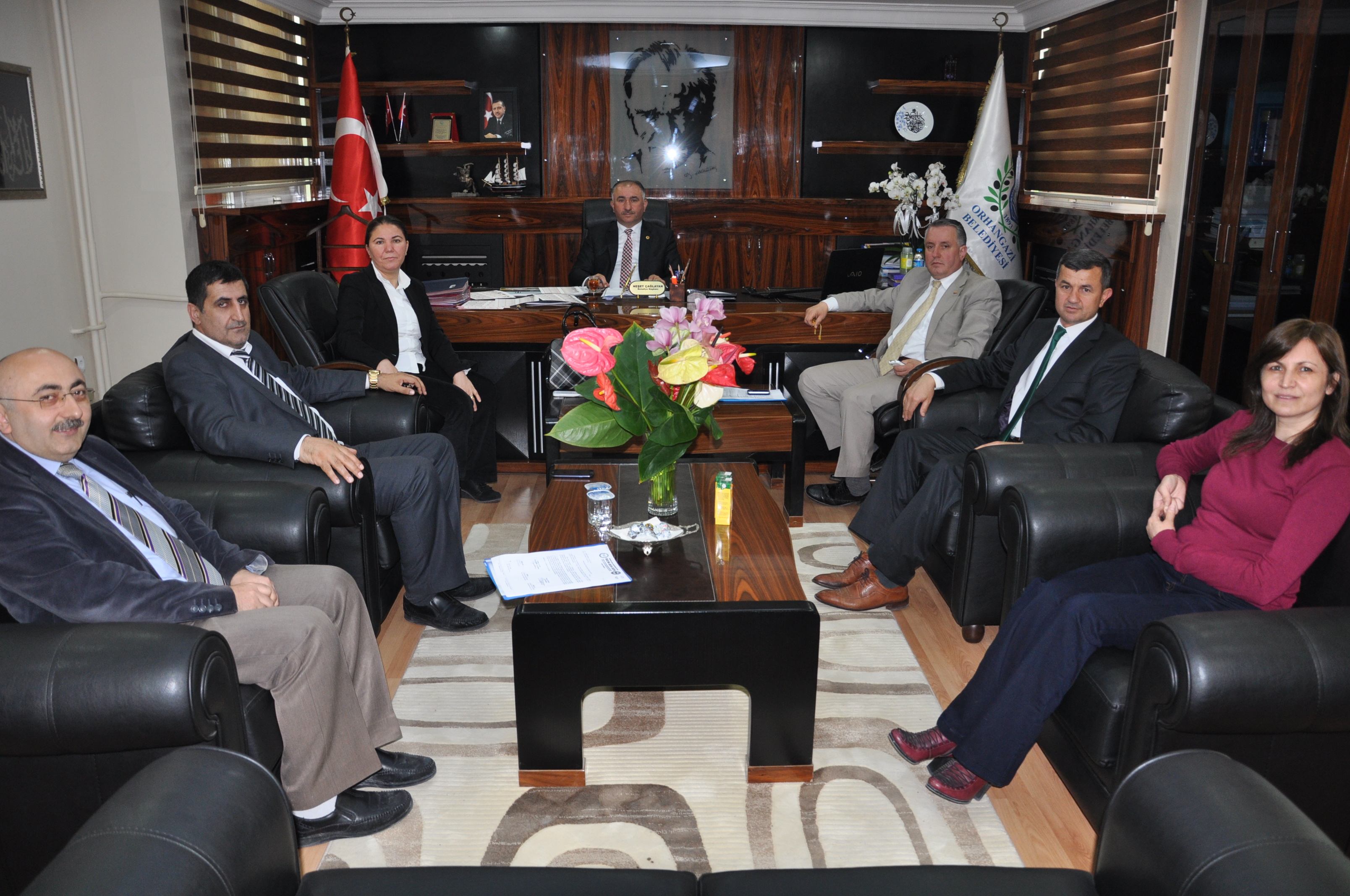 BEM-BIR-SEN Bursa Subesin’den Baskan Çaglayan’a Ziyaret 