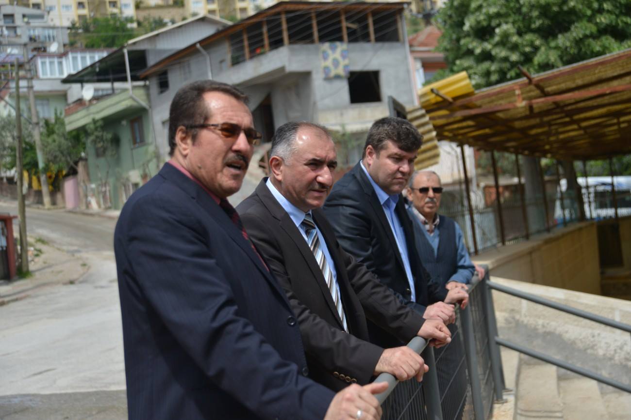 Belediye Baskani Neset Çaglayan, Ilçe Müftüsü Nihat Aktas ile Birlikte Ilçe Genelindeki Bazi Camiler ve Kuran Kurslarini Gezdi 