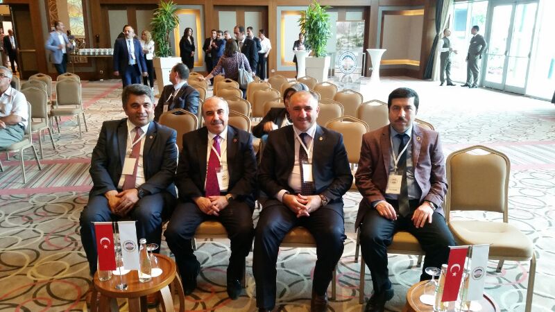 Marmara Belediyeler Birligi’nin Toplantisinda Belediye Baskani Neset Çaglayan ile Büyüksehir Meclis Üyeleri Bekir Aydin, Turgay Peker ve Hasan Budak Katildi 