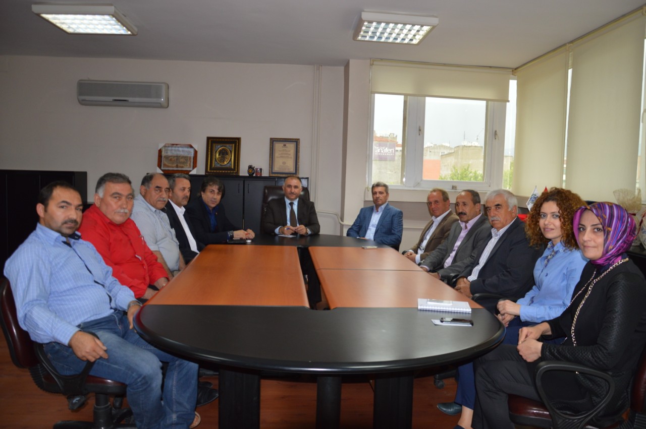 Belediye Baskani Neset Çaglayan, Ilçede Faaliyet Gösteren Kültür Derneklerinin Temsilcileriyle Bir Araya Geldi 