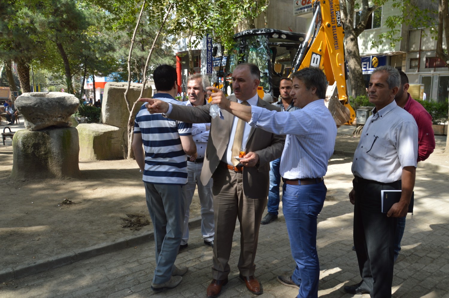 Belediye Baskani Neset Çaglayan, Park Alaninda Yapilan Çalismalari Yerinde Inceledi 