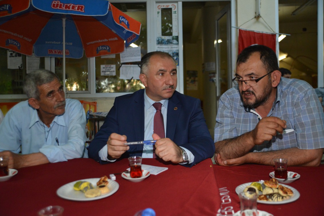 Belediye Baskani Neset Çaglayan Üregil Mahallesini Ziyaret Etti 