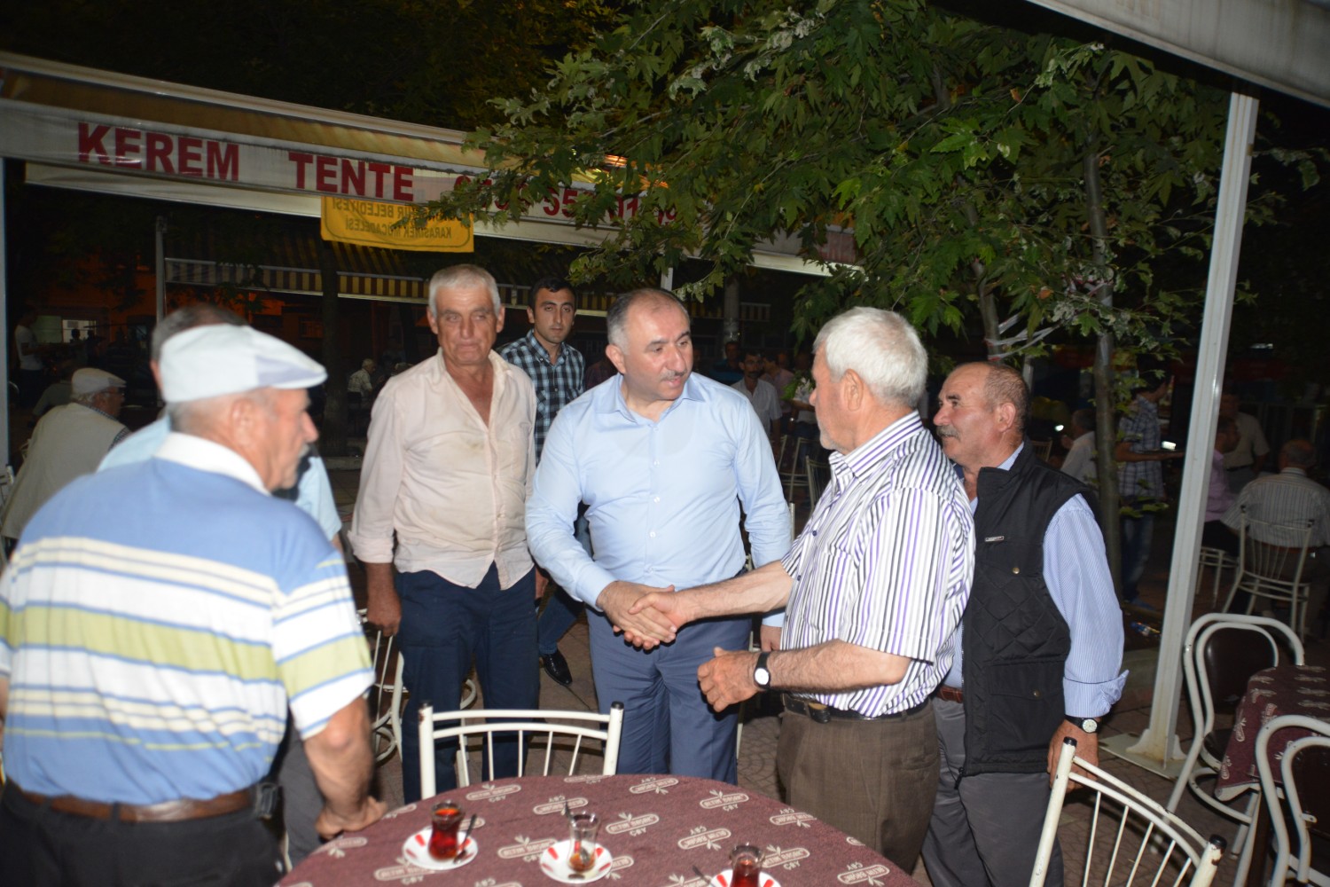 Belediye Baskani Neset Çaglayan, Çakirli Mahallesindeydi 