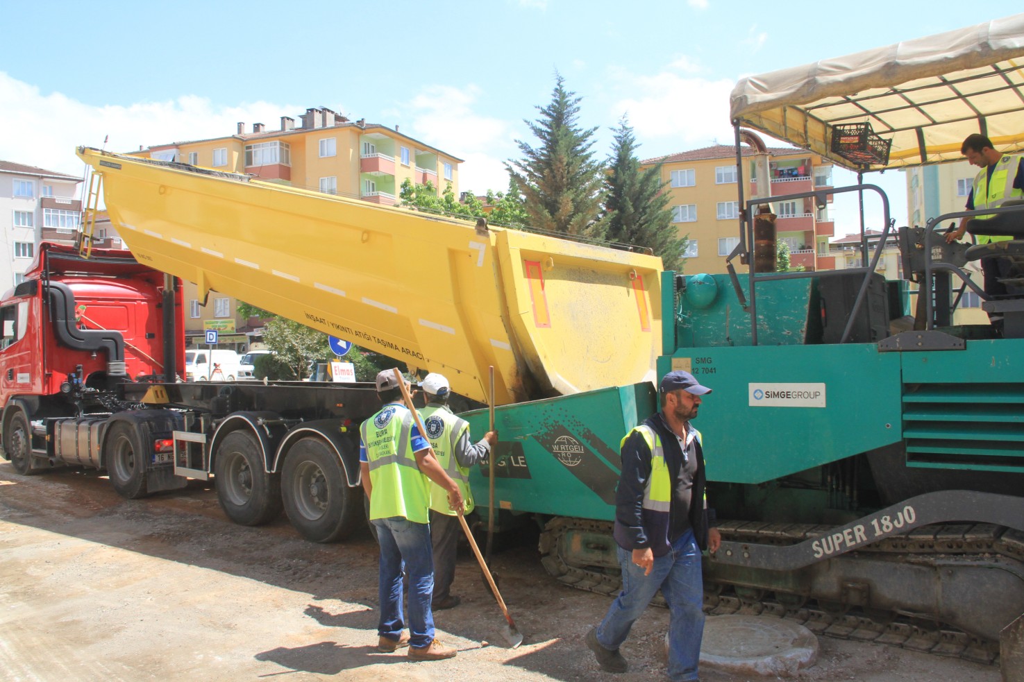 Asfaltlama Çalismalari Bugünden Itibaren Yeniden Basliyor 