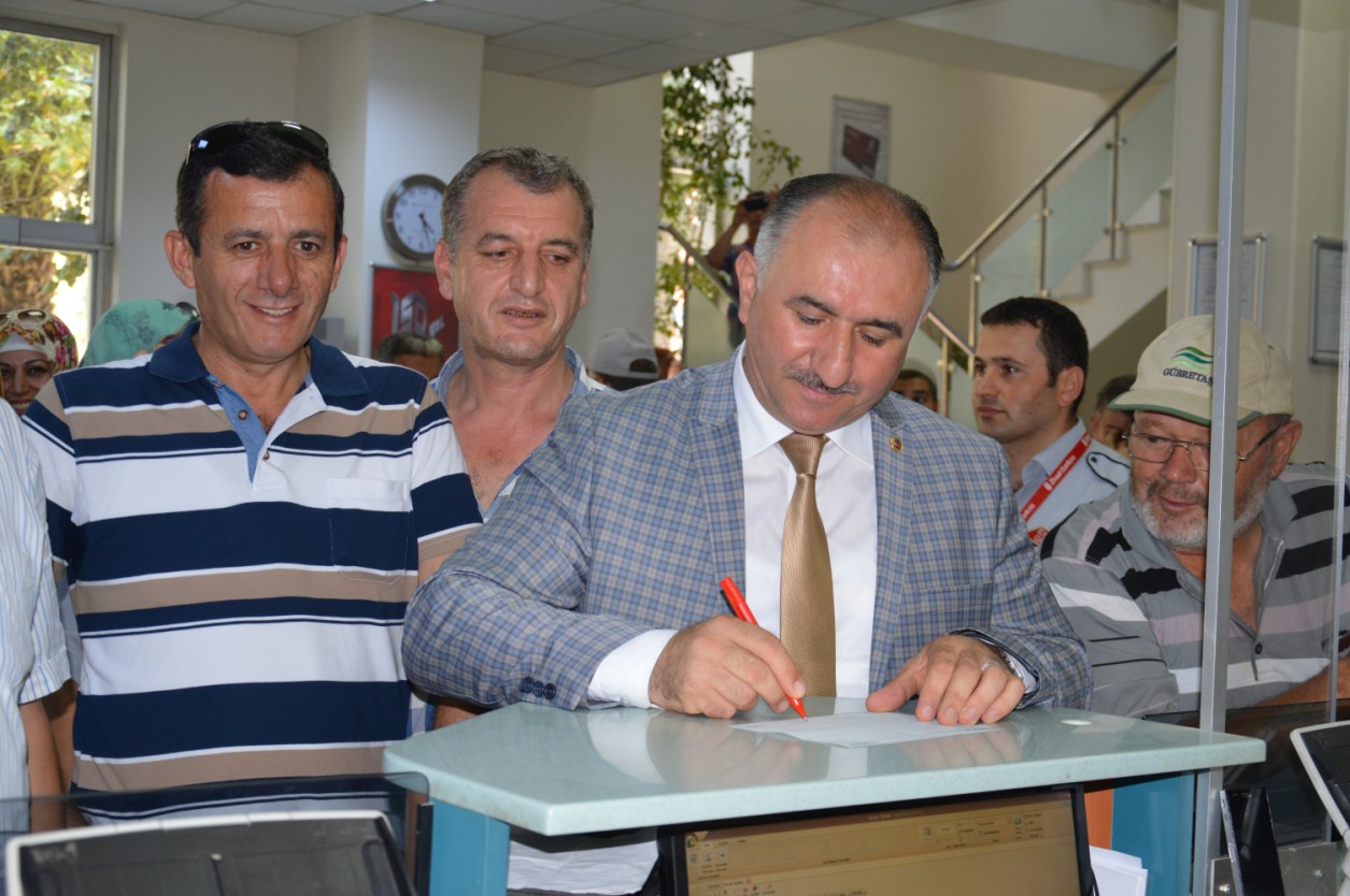 Belediye Baskani Neset Çaglayan'dan Recep Tayyip Erdogan'a Destek 