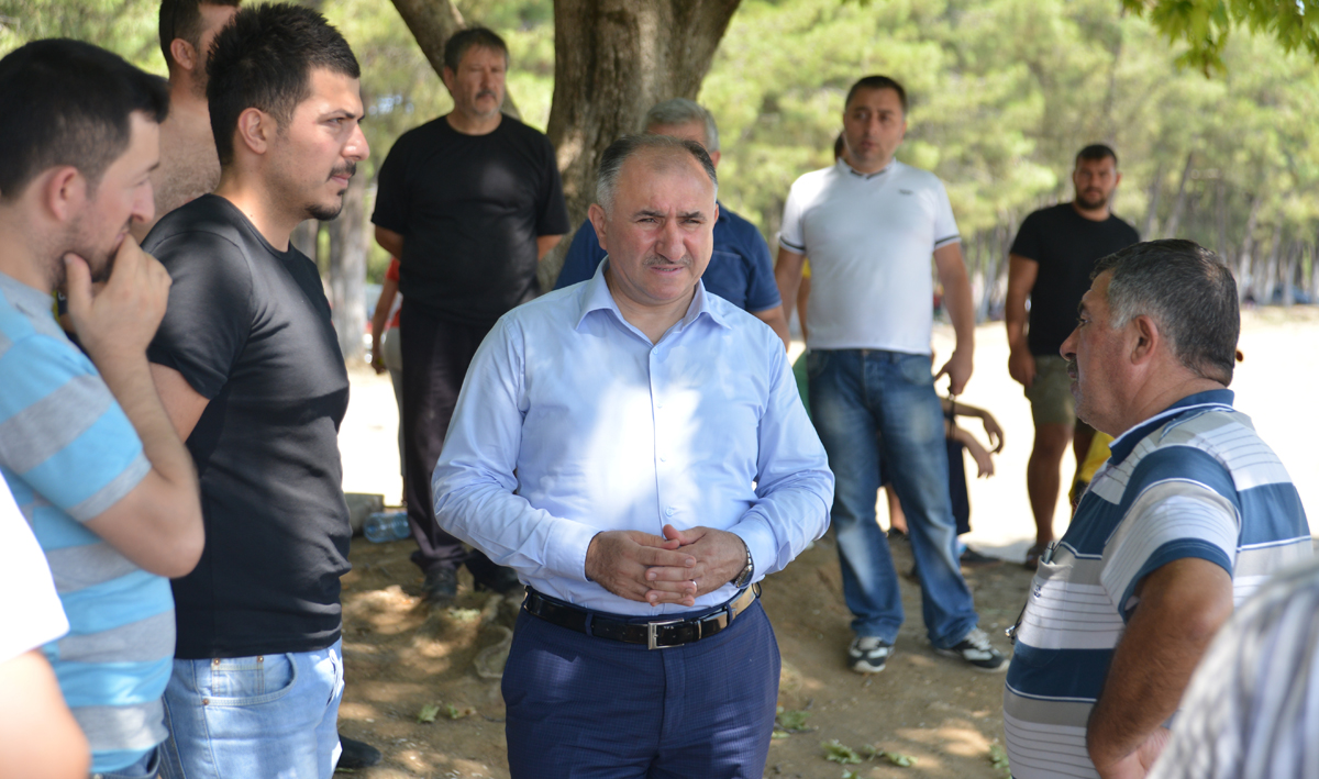 Belediye Baskani Neset Çaglayan Arama Çalismalarini Izledi 