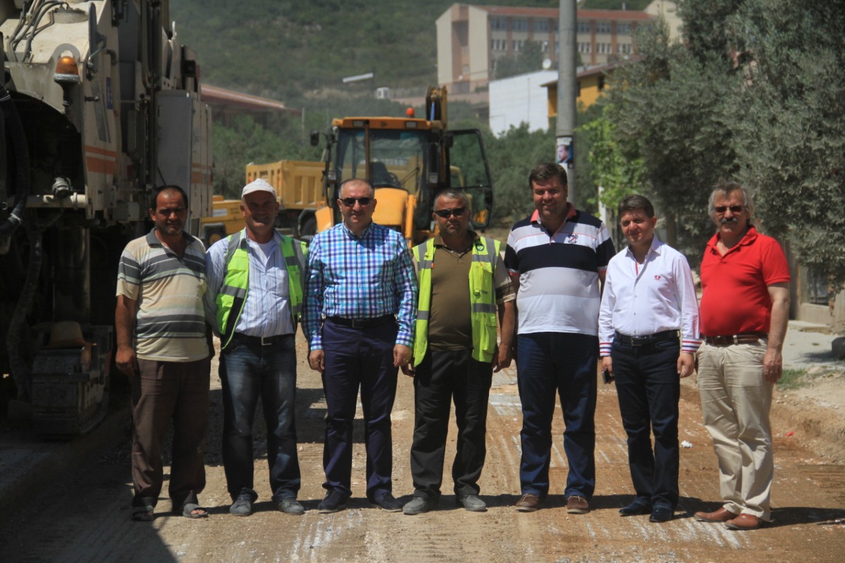 Asfalt Çalismasi Basladi 