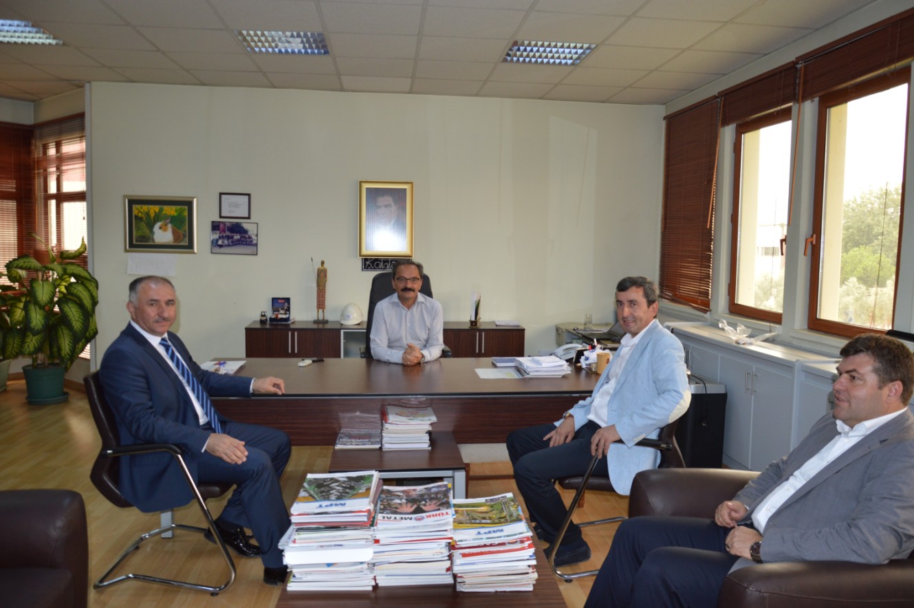 Belediye Baskani Neset Çaglayan Sirena Marina ve Componenta Fabrikalarini Ziyaret Etti 