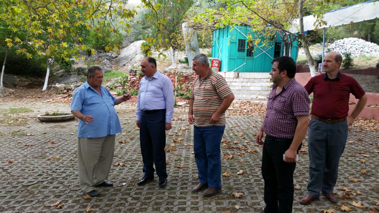 Belediye Baskani Neset Çaglayan, Gedelek Mahallesindeydi 