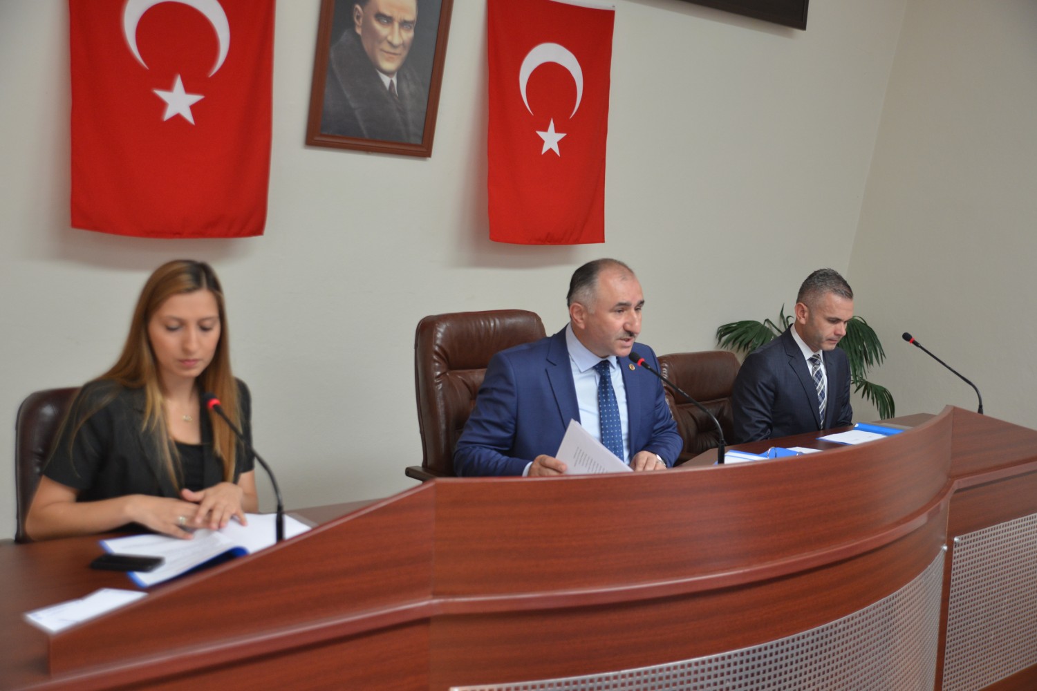 Orhangazi Belediyesi’nin Eylül Ayi Meclis Toplantisinin Ikinci Oturumu Belediye Meclis Salonunda Yapildi 