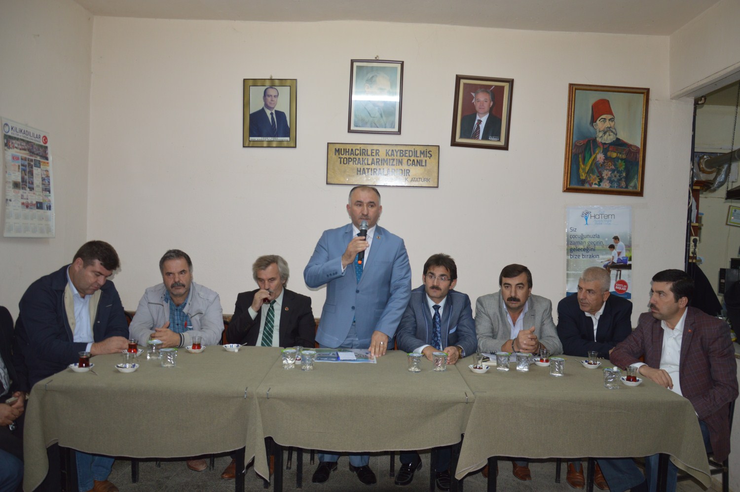 Belediye Baskani Neset Çaglayan, Balgöç Orhangazi Subesinin Lokalini Ziyaret Etti 