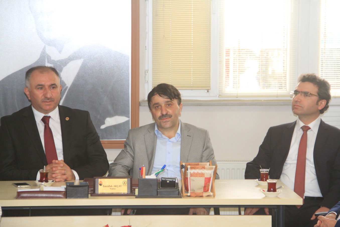 Belediye Baskani Neset Çaglayan, Sakatlar Dernegiyle Bayramlasti 