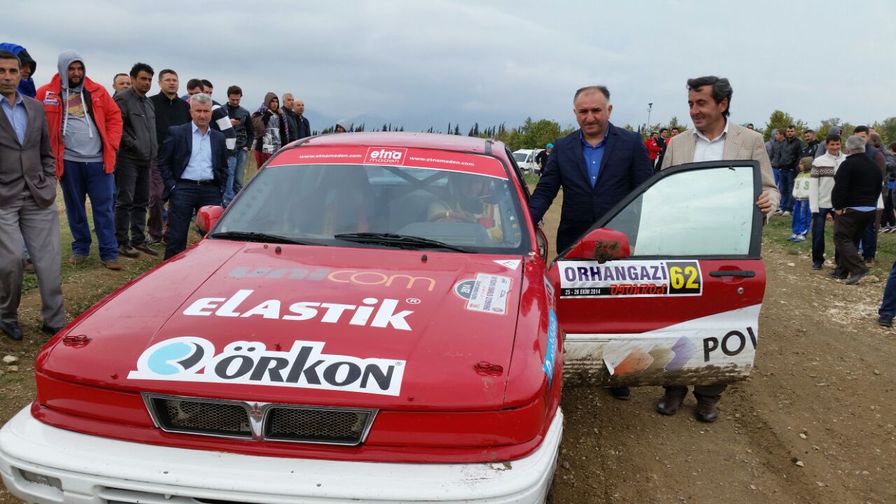 Belediye Baskani Neset Çaglayan, Orhangazi Belediyesi’nin düzenledigi 2014 TOSFED Otokros Yarislarini Izledi 