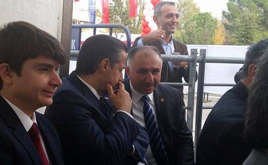 Belediye Baskani Neset Çaglayan, Orhangazi Için Planlanan ve Projesi Hazirlanan SGK Binasiyla Ilgili Çalisma ve Sosyal Güvenlik Bakani Faruk Çelik'le Görüstü 