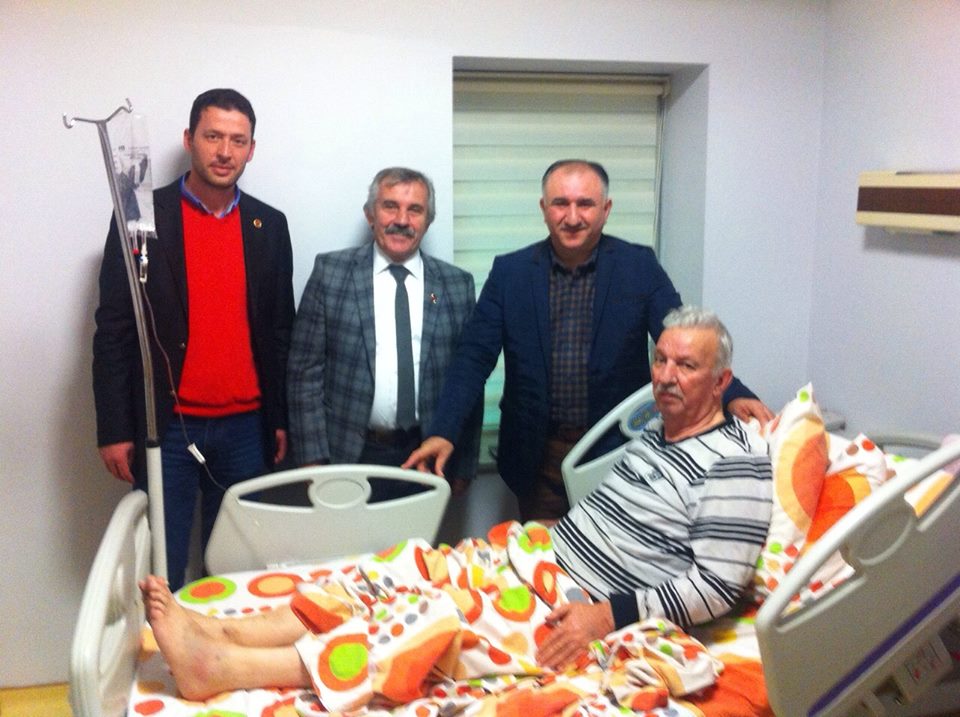 Belediye Başkanı Neşet Çağlayan, Celil Cevizlidere’yi Ziyaret Etti 