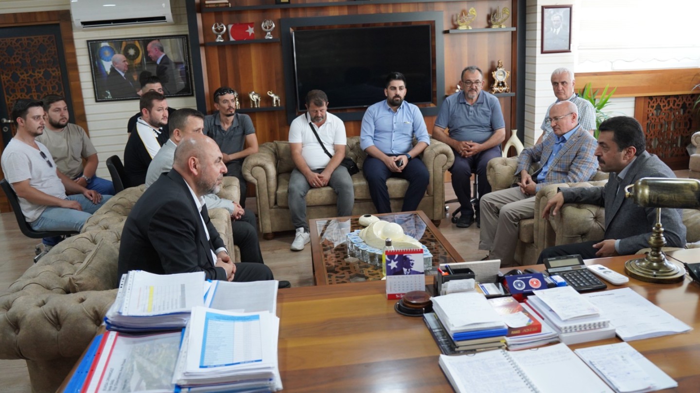 MHP Bursa Milletvekili Fevzi Zırhlıoğlun’dan Başkan Aydın’a Ziyaret