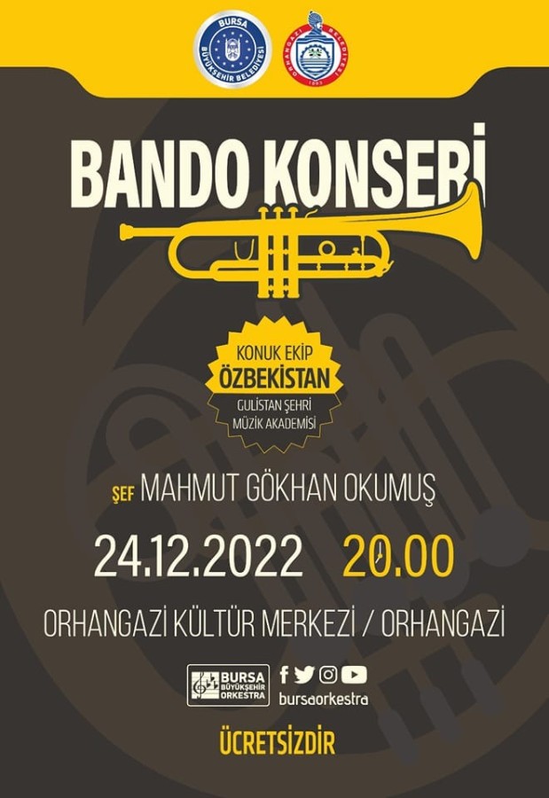 Muhteşem Türk Dünyası Müzik Şölenine Davetlisiniz