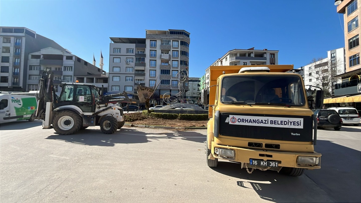 Orhangazi Belediyesi Fen İşleri Bayram Öncesi Sahada