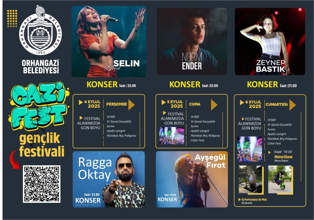 Orhangazi Belediyesi GaziFest İçin Geri Sayım Başladı