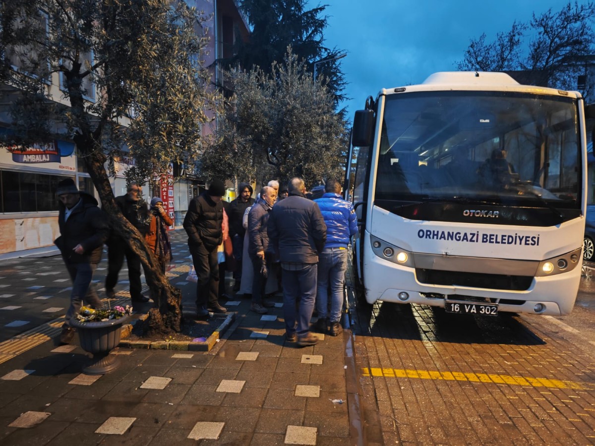 Orhangazi Belediyesi’nden Hasta ve Engelli Vatandaşlara Ücretsiz Nakil Hizmeti