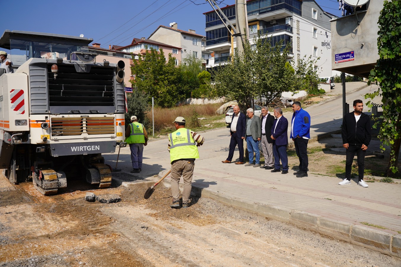 Şehit Hüseyin Uslu Caddesi Hizmete Hazırlanıyor