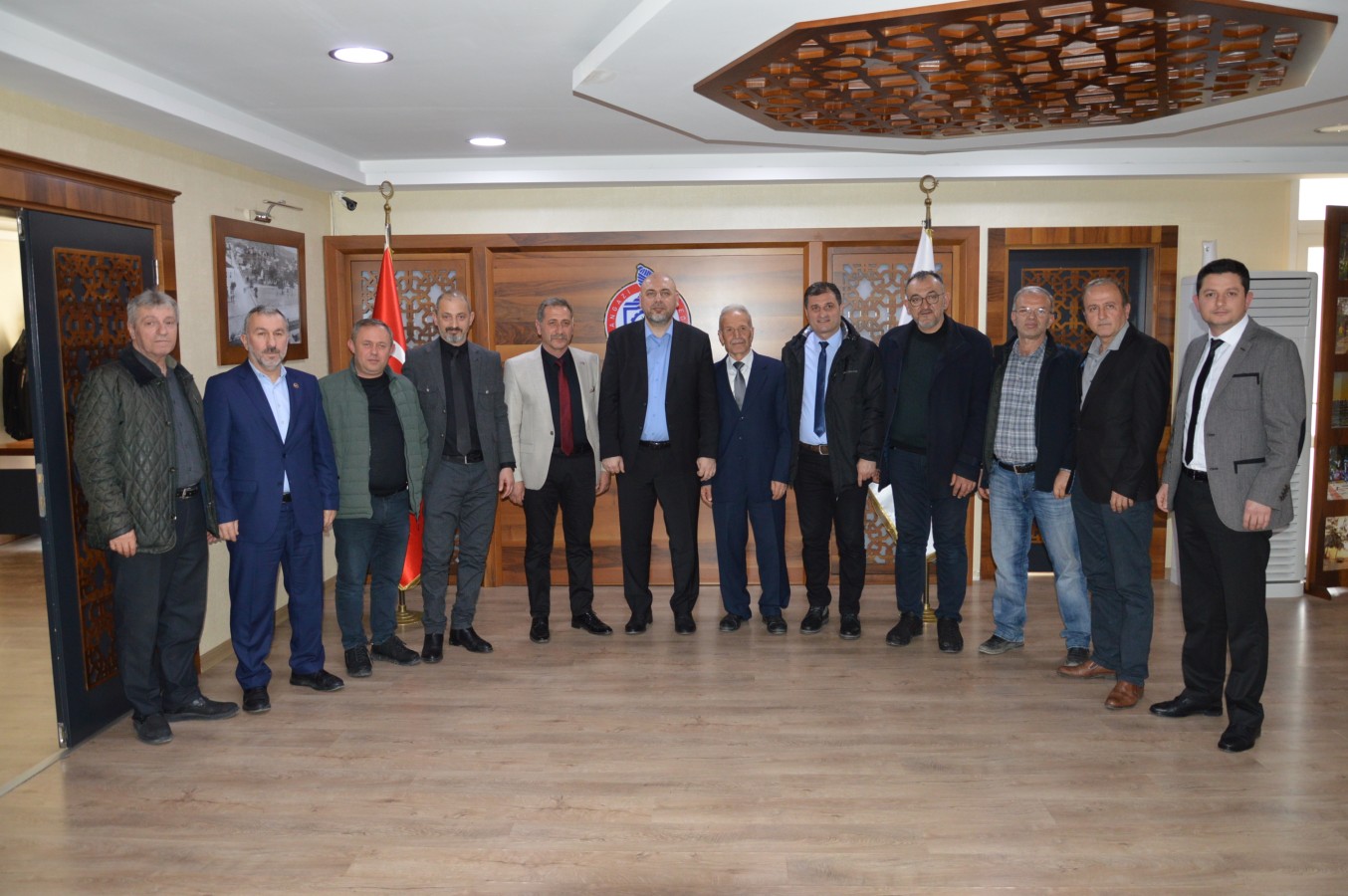 Trabzonlar Derneği Başkanı Yüksel Birinci ’den Başkan Aydın'a Ziyaret