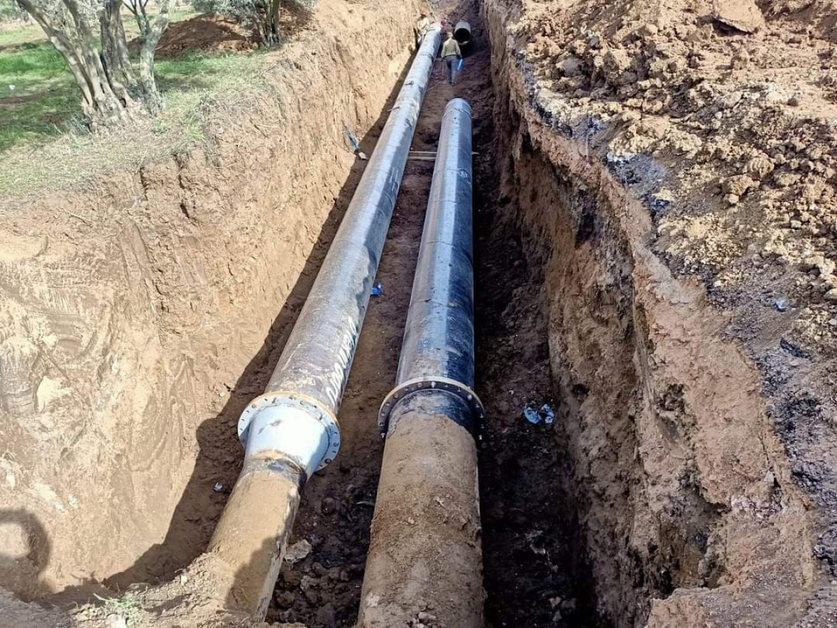 Üreğil Mahallesi Pompa İstasyonu Terfi Hattı Tamamlandı