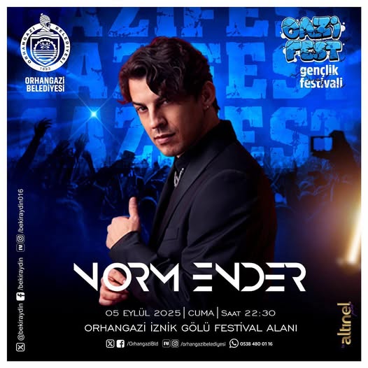 Orhangazi’de ritim yükselecek, gençler coşacak!