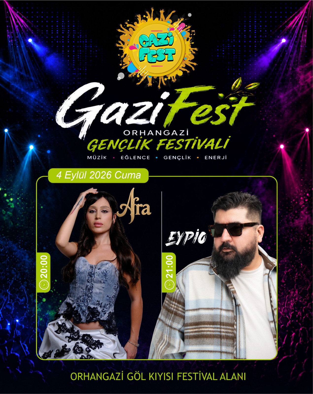 GAZİFEST ORHANGAZİ GENÇLİK FESTİVALİ