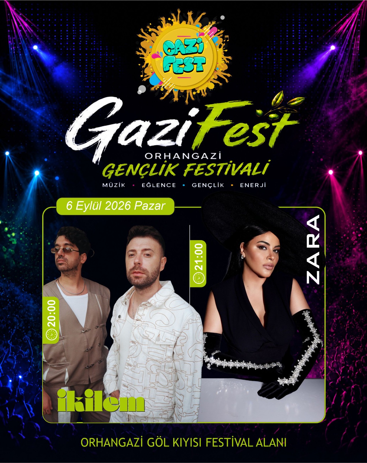 GAZİFEST ORHANGAZİ GENÇLİK FESTİVALİ