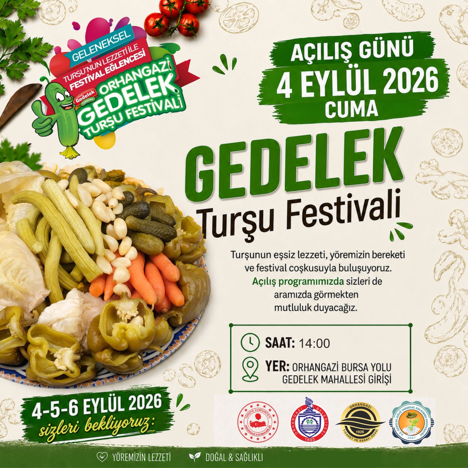 GEDELEK TURŞU FESTİVALİ