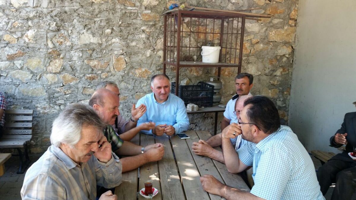 BAŞKAN ÇAĞLAYAN MAHMUDİYE MAHALLESİNİ ZİYARET ETTİ