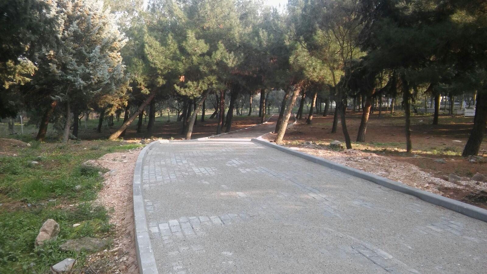 ÇELTİKÇİ MAHALLESİNDE MEZARLIK DÜZENLEMESİ TAMAMLANDI 