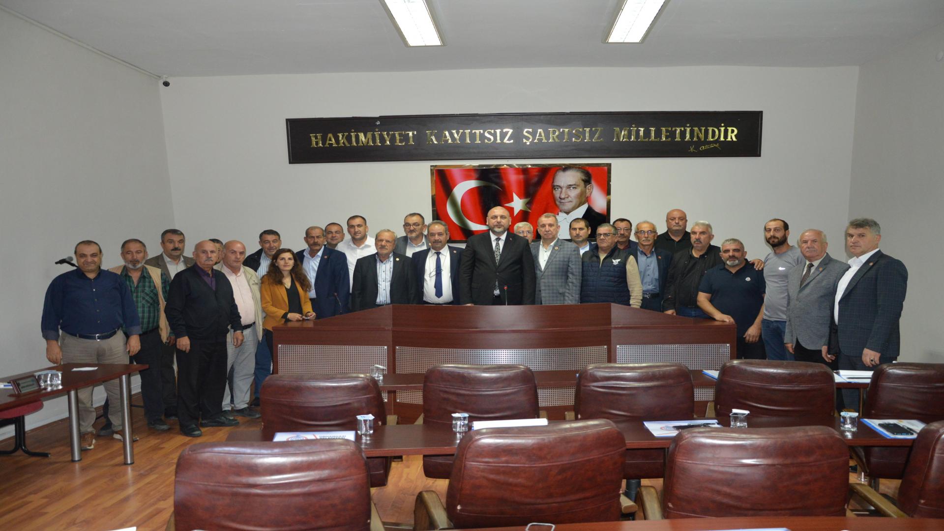 Başkan Aydın Muhtarlarla bir araya geldi