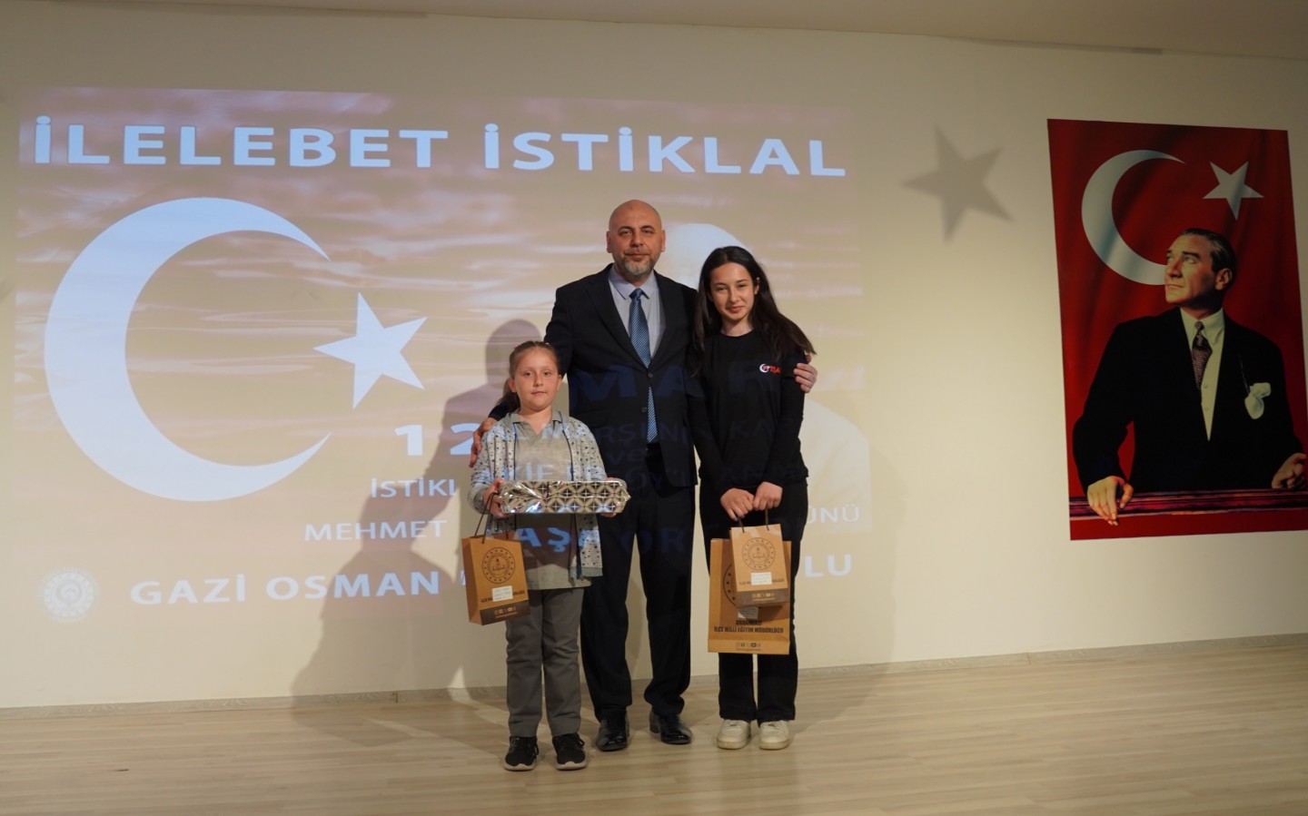 Başkan Bekir Aydın, İstiklal Marşı’nın Kabulü