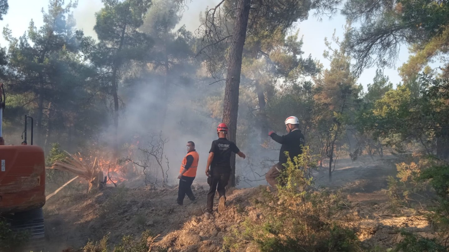 Orhangazi Belediyesi’nden Bursa’daki Orman Yangınlarına Destek