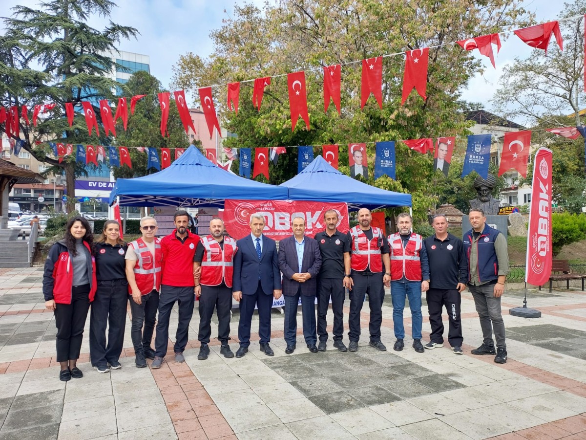 Orhangazi’de Afet Farkındalığı İçin Meydan Uygulaması