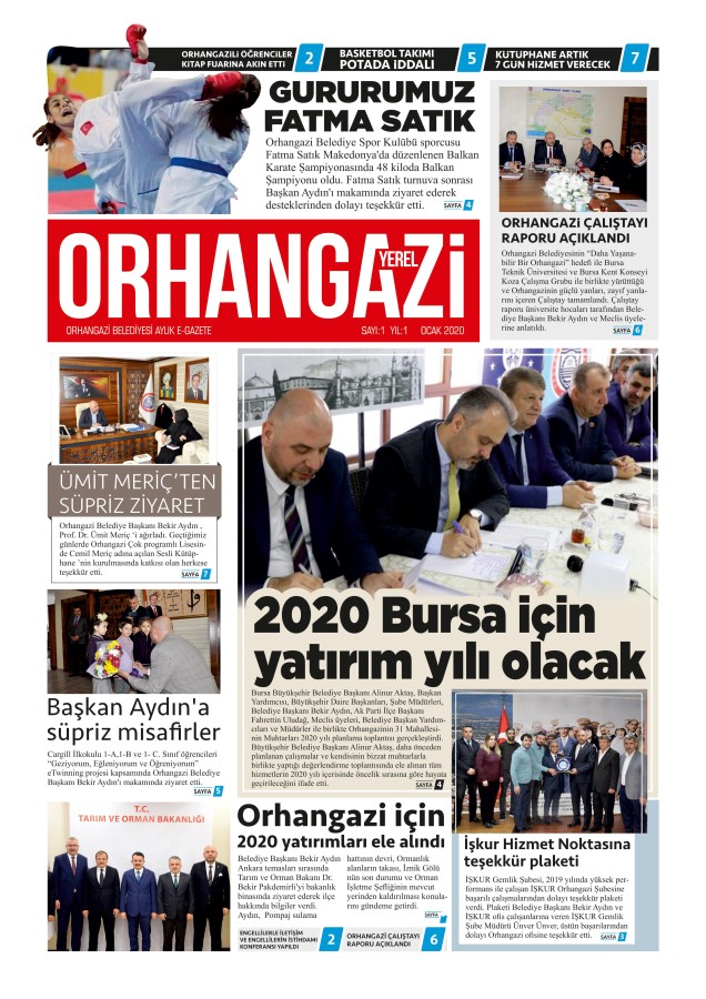 Orhangazi Yerel Sayı : 1