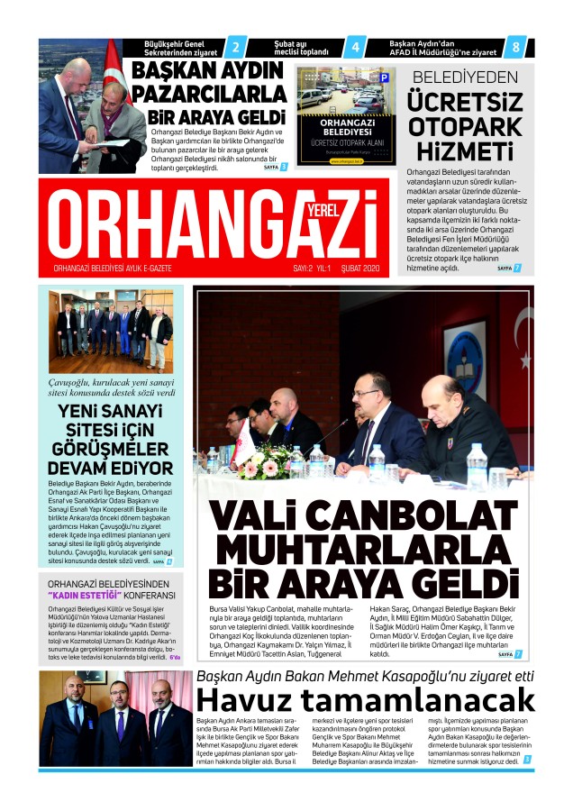 Orhangazi Yerel Sayı : 2